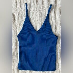 Misha & Puff Line Tank in Blue